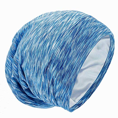 Silk Satin Lined Bonnet Sleep Cap