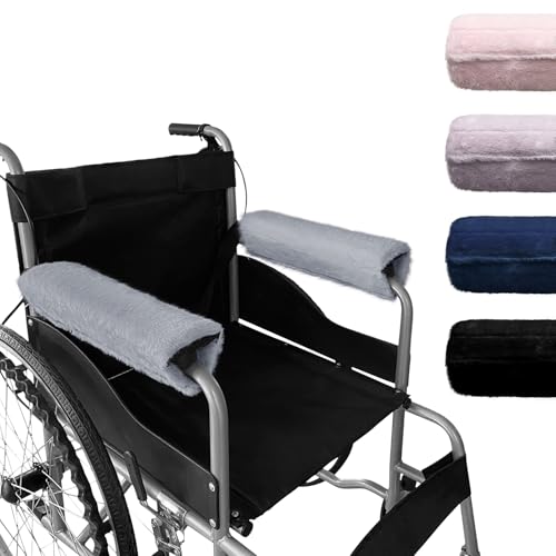 Wheelchair Armrest Pads Covers Fuzzy Desk Chair Arm Pads Soft