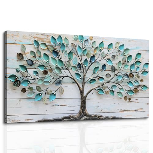Canvas Wall Art For Bedroom Framed Decorations For Living Room Modern Office Wall Decor Lake View Painting Forest Tree Landscape Pictures Canvas Artworks Ready To Hang Home Decor