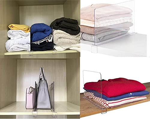 Shelf Dividers Purse Organizer for Closet