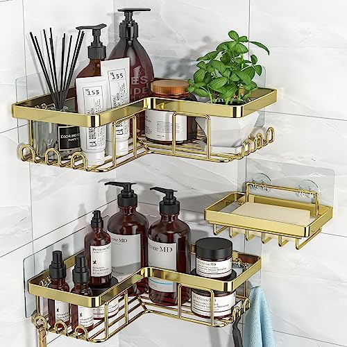 Corner Adhesive Shower Caddy