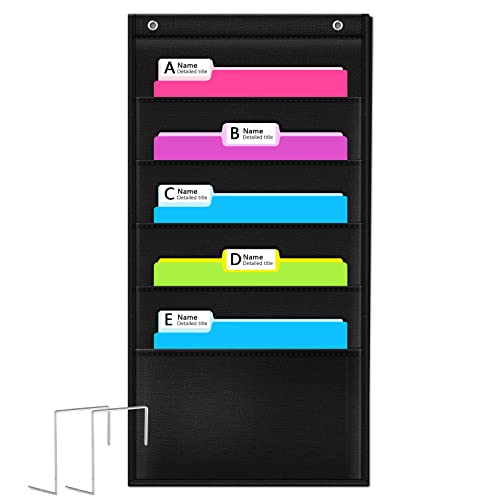 Heavy Duty Storage Pocket Chart for Classroom and Office