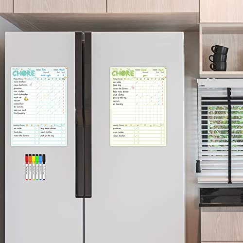 Magnetic Dry Erase Chore Chart