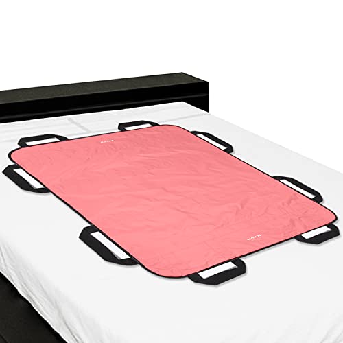 Multipurpose 48" x 40" Positioning Bed Pad with Reinforced Handles