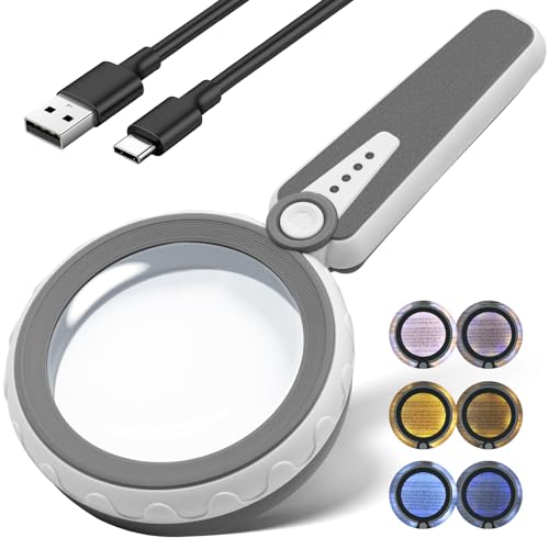 45X Magnifying Glass with Light