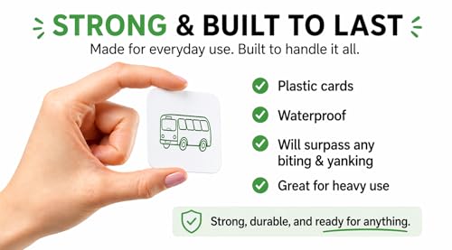 Small 1.5"x1.5" Loose Visual Picture Cards