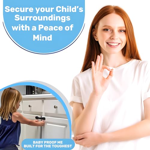 3M Adhesive Child Safety Strap Locks by Baby Proof Me