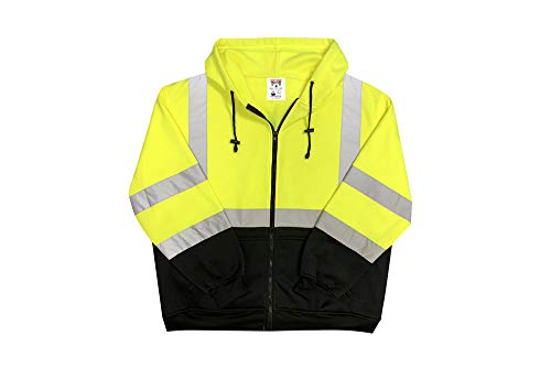 Lightweight High Visibility Hooded Jacket