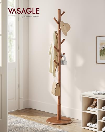 Solid Wood Coat Rack