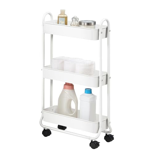 Slim Rolling Storage Cart