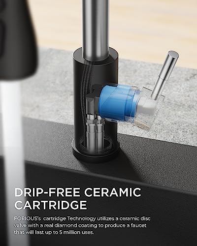 Kitchen Faucets with Pull Down Sprayer
