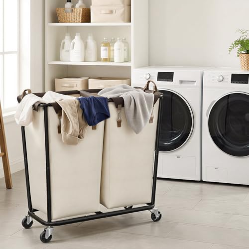 390L Extra Large Lanudry Hamper with Wheels