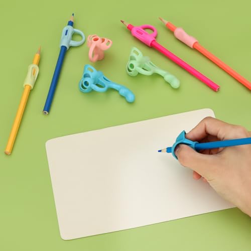 Pencil Grips with Multiple Styles and Assorted Colors
