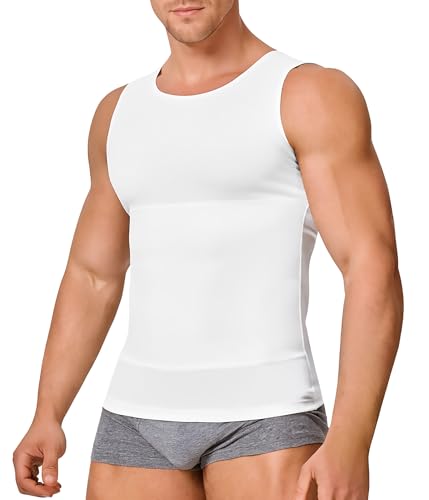 Men's Compression Shirt Shapewear Slimming Body Shaper Vest