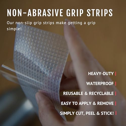 Non Abrasive Grip Tape Strips by CatTongue