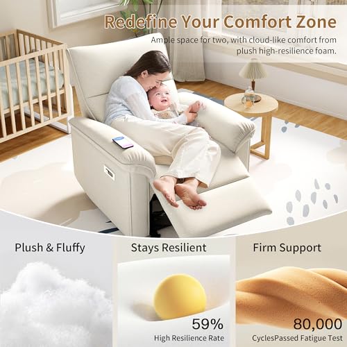 Wall Hugger Power Recliner Chair