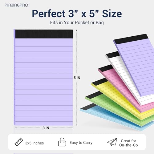 Colored Note Pads Small Notepad