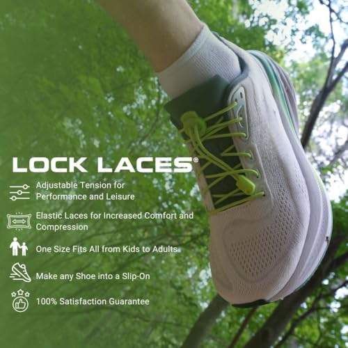 Elastic No Tie Shoelaces for Kids & Adults