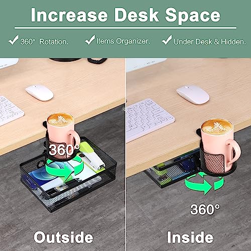 Drawer Under Desk Storage Organizer