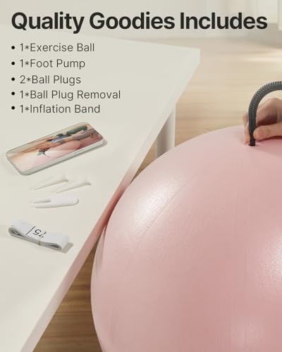 Anti Burst Exercise Ball for Working Out