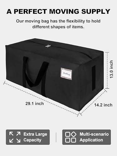 Supports 200lbs Heavy Duty Moving Bags
