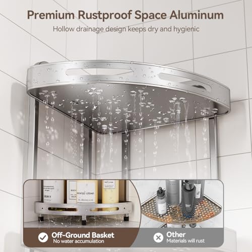 Corner Shower Caddy Standing