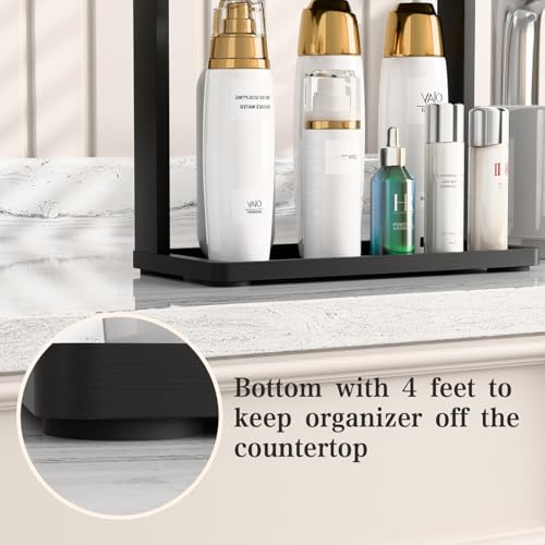 Bamboo Bathroom Counter Organizer