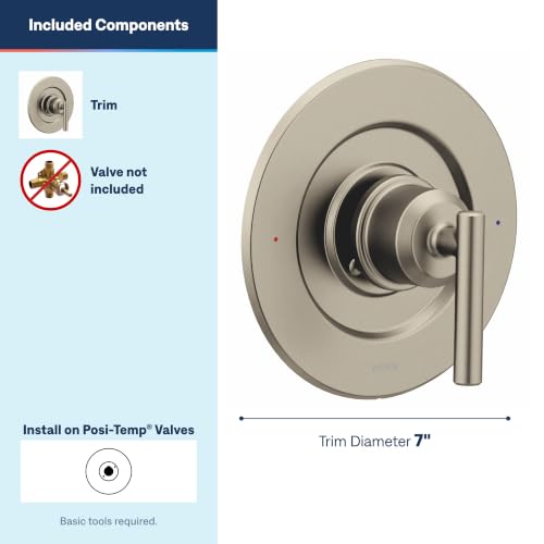 Gibson Pressure Balancing Modern Shower Lever Handle