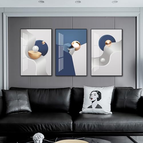 Home Living Room Wall Art Modern Home Bedroom Office Bathroom Wall 3D Abstract Painting