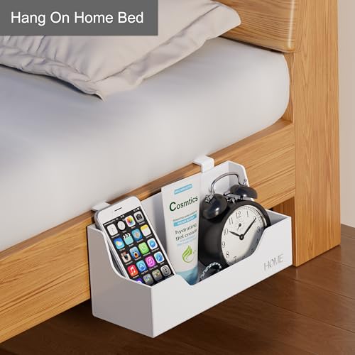 Bedside Caddy Hanging Storage Basket Little Plastic Beside Shelf Hang