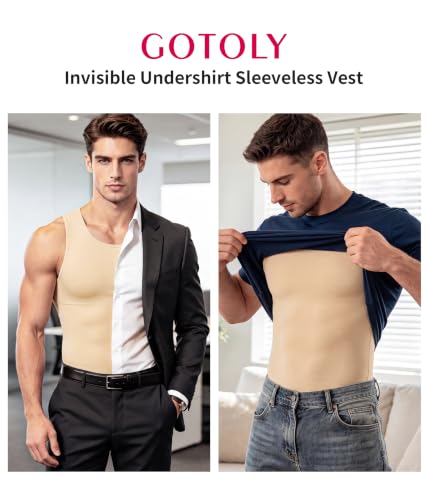 Men's Compression Shirt Shapewear Slimming Body Shaper Vest