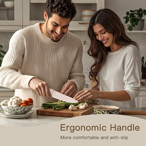 Knife Set 13 Pieces Kitchen Knives Set with Healthy Anti