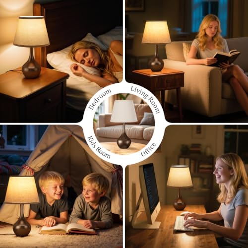 Touch Table Lamp for Nightstand