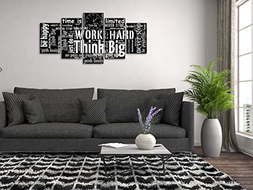 Inspirational Wall Art Prints Black