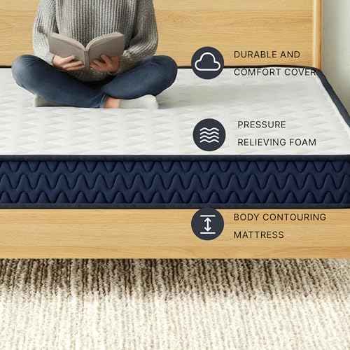 Chime Twin Memory Foam Mattress 10 Inch