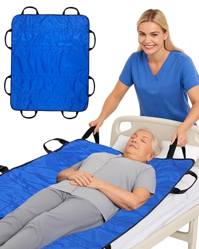Positioning Bed Pad with 8 Handles