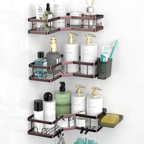 Corner Shower Caddy Organizer Shelf