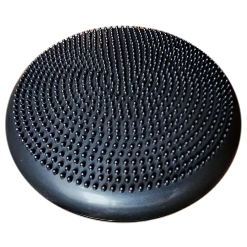 Inflated Wobble Cushion with Hand Pump