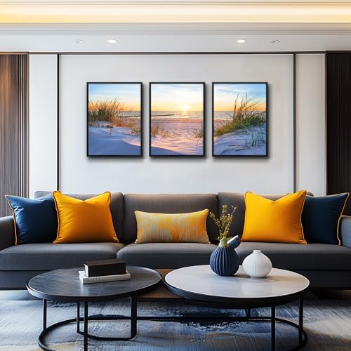 Wall Decor For Living Room Beach Wall Art Canvas Prints Wall Art Bedroom Office Decoration Abstract Painting Rural Natural Landscape Pictures Artworks Ready To Hang Farmhouse Aesthetic Home Decor