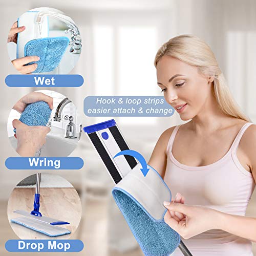 18" Professional Microfiber Mop Floor Cleaning System