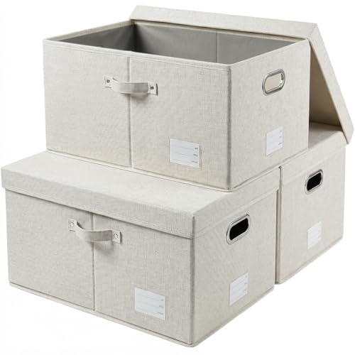 Storage Bins with Lids [3