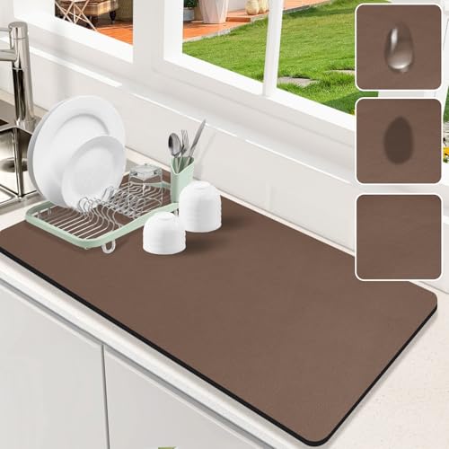 Dish Drying Mat for Kitchen Counter