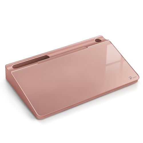 Glass Desk Whiteboard with Storage
