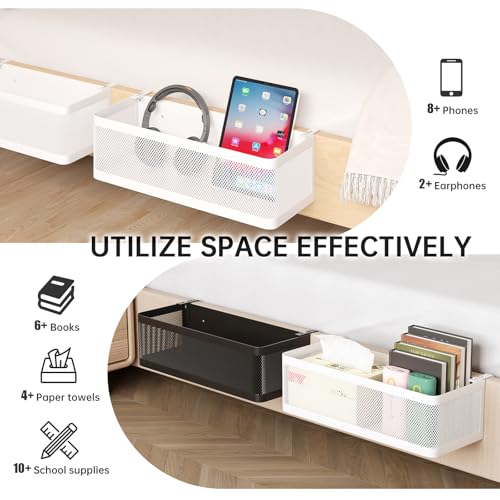 Bedside Caddy Shelf for Bunk Bed