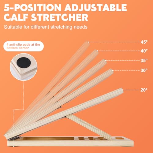 Portable Slant Board for Calf Stretching
