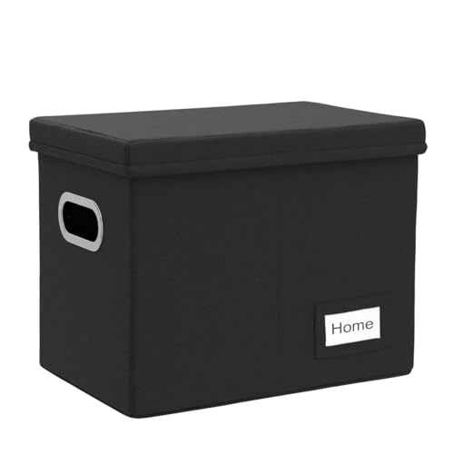 File Box with Metal Brackets