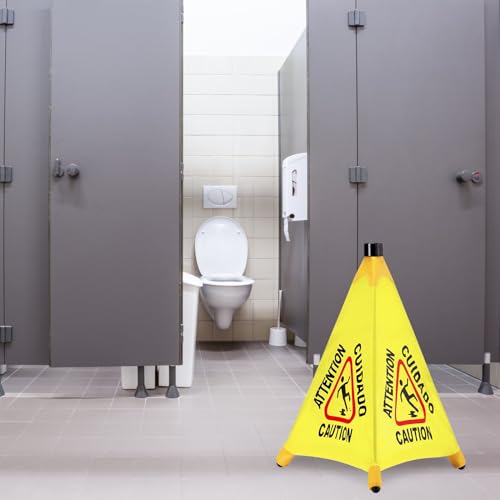 Pop up Wet Floor Sign with Storage Tube