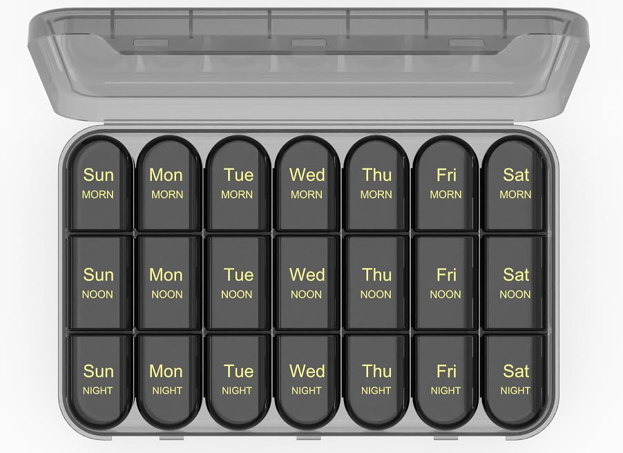 Pill Organizer 3 Times a Day