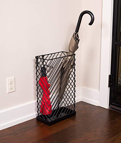 Freestanding Umbrella Stand with Removable Drip Tray