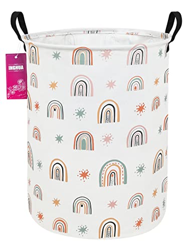 Laundry Hamper Large Canvas Fabric Storage Basket